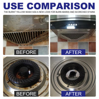 Jue-Fish Stainless Steel Cleaning Cream, Kitchen Decontaminant Pot Rust, Pot Bottom, Stove Top Black Scale Cleaning Cream