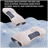 2 pcs Pain Relief Ergonomic Pillow Adjustable Contour Orthopedic Cervical Bed Pillow