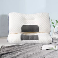 2 pcs Pain Relief Ergonomic Pillow Adjustable Contour Orthopedic Cervical Bed Pillow