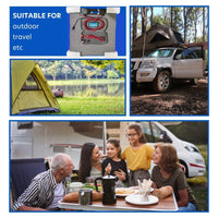 160W 160Watt Folding Solar Panel Blanket Mat Flexible Mono Power Camping RV USB 12V