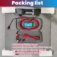 160W 160Watt Folding Solar Panel Blanket Mat Flexible Mono Power Camping RV USB 12V