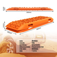 X-BULL KIT2 Recovery tracks 6pcs Board Traction Sand trucks strap mounting 4x4 Sand Snow Car