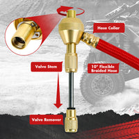 X-BULL Digital tire pressure gauge 250PSI Tyre Air Pressure Car Motorcycle LED