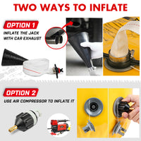 X-BULL Exhaust Jack Recovery Jack Air Bag Multi Layer Truck Rescue Kit 4x4 4WD 10 Units