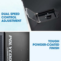 POLYCOOL 4.5kW Portable Industrial Spot Cooler, with Twin Cooling Ducts, 15A Plug