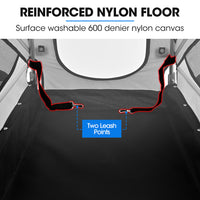 TAG-ALONG Pet & Cargo Bike Trailer, Bicycle Pet & Cargo Trailer, Cargo Carrier, Grey