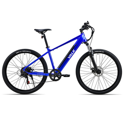 VALK Vortex 3 Electric Bike, Medium Frame Mountain ebike, Blue