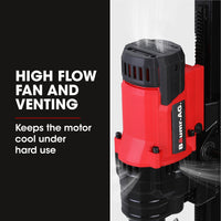 BAUMR-AG 3000W 200mm Concrete Core Drill with Stand Rig