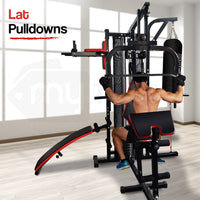 PROFLEX Home Gym Exercise Machine Fitness Equipment Weight Bench Press Set 148lbs