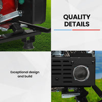 GENPOWER 3.6kW Peak 3.2kW Open Frame Inverter Generator, 2x15A, 11L Tank, Portable, Backup