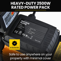 GENPOWER 3.5kW Peak 3kW Enclosed Inverter Generator, 2x15A, 12V, USB, Portable, Compact, Camping, Backup