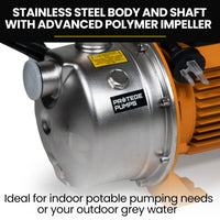 GENPOWER 3.5kW Peak 3kW Enclosed Inverter Generator, 2x15A, 12V, USB, Portable, Compact, Camping, Backup