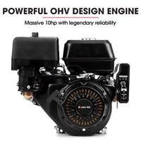 BAUMR-AG BSR5000 Mini Loader Skid Steer, with Bucket, 10hp OHV 4-Stroke Petrol Engine, 200kg Rated Operating Capacity