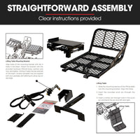 BAUMR-AG Hydraulic Lifter for HPS700 Log Splitter, 75kg Lifting Capacity, Straightforward Attachment