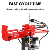 BAUMR-AG 20 Tonne Petrol Hydraulic Wood Log Splitter, Horizontal and Vertical Logsplitter - HPS500
