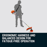 MTM 62cc 7in1 Brush Cutter Garden Multi-Tool , Pole Hedge & Line Trimmer, Bullhorn Handle, 12" Tree Trimming Pruning