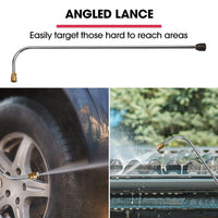 Jet-USA RX550 Electric High Pressure Washer 3500PSI Ultimate Pack, 5 Nozzles, Spin & Wheel Brush, Deck Cleaner, Turbo Head, Angled Lance, 30M Hose Reach