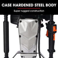 BAUMR-AG HP480 55cc 4-Stroke Petrol Post Driver, with 2 Piling Socket Sleeves