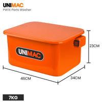 Unimac 22L Auto Parts Washer, for Home, Business and Small Garages