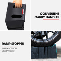 BULLET 2 x 2.5T Heavy Duty Car Service Ramps Auto Vehicle Trailer 4WD