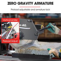 BAUMR-AG 2200W 450mm 18" Brick & Masonry Table Saw, Electric Tile Concrete Cutting, with Stand
