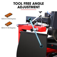 BAUMR-AG 2200W 450mm 18" Brick & Masonry Table Saw, Electric Tile Concrete Cutting, with Stand