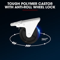 Bullet Pro 16 Drawer Tool Box Cabinet Chest Storage, Toolbox Garage Organiser Set, Red