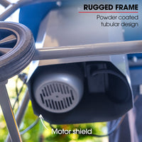 BAUMR-AG 100L Forced Action Pan Mixer, 1100W Electric Motor, Lightweight 58kg Design, for Mortar Screed Resin Cement, 8 Inch Solid Rubber Wheels