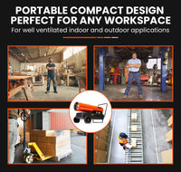 UNIMAC 50KW Portable Industrial Diesel Direct Forced Air Space Heater