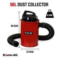 Baumr-AG Dust Collector Extractor Woodworking Portable Vacuum Catcher Saw
