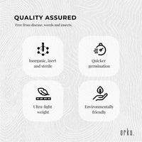 50L Perlite Medium Premium Soil Expanded Plant Growing Media Plants Hydroponics