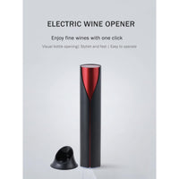 Rechargeable Automatic Wine Bottle Opener - Cordless Corkscrew - Foil Cutter