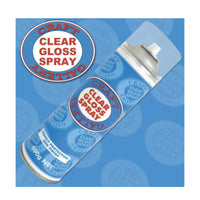 400g Clear Gloss Sealant Spray Can Protective Smudge Proof Finish Art Sealer