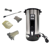 10L Orku Candle Wax Heater With Tap And Accessories - Candle Making Melter Pot