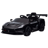 Kahuna Maserati MC20 GT2 Licensed Electric Kids Ride On Race Car Black