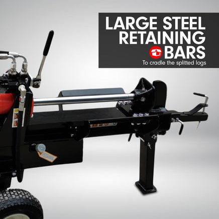 Yukon 18 Ton Petrol Log Splitter Wood Cutter Hydraulic Ram Wood Cutter Firewood Chopper Axe Wedge
