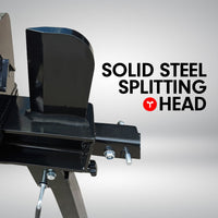 Yukon 18 Ton Petrol Log Splitter Wood Cutter Hydraulic Ram Wood Cutter Firewood Chopper Axe Wedge