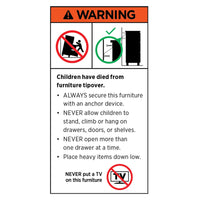 Sarantino Laurel 3-Tier Bookshelf Display Rack in Black