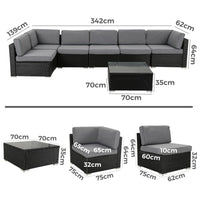 Veranda Fancy Grande Sofa Set