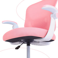 Kids Desk Chair - Children Office Study Seat with Footrest CILO - Pink