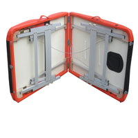 YES4HOMES 3 Fold 5 cm Thickness Foam Portable Aluminium Massage Table Massage Bed Beauty Therapy