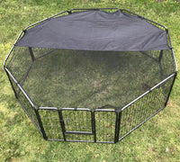 YES4PETS 60 cm Heavy Duty Pet Dog Puppy Cat Rabbit Exercise Playpen Fence With Cover