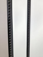 Medium Black Beaded Framed Mirror - 70cm x 170cm