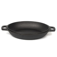 26cm 2-in-1 Cast Iron Dutch Oven & Skillet Set  Pre-Seasoned Dual-Use Pot with Lid Fry Pan, Durable & Versatile Cookware