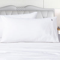 2 x KING SIZE HOTEL QUALITY  PILLOW CASES WITH FREE DELIVERY