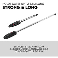 Swing Gate Opener Automatic Full Solar Power Kit Remote Control