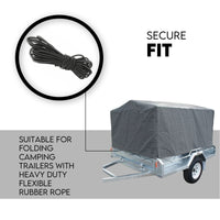 900mm Trailer Cage Canvas Tarp Cover for 6x4 High Quality Cage Universal 3 foot