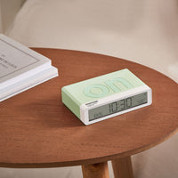 Lexon Flip Classic Reversible Alarm Clock PANTONE - Green
