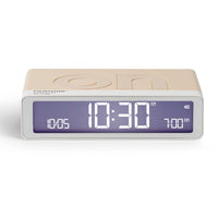Lexon Flip Classic Reversible Alarm Clock PANTONE - Sand