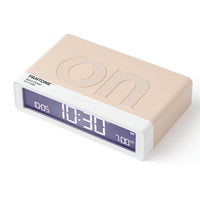Lexon Flip Classic Reversible Alarm Clock PANTONE - Sand